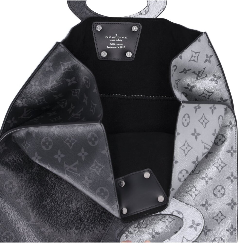 Louis Vuitton Monogram Eclipse Split Tote Bag M43… - image 7